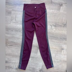 Purple and Gray Leggings